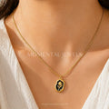 Black Rose Pendant