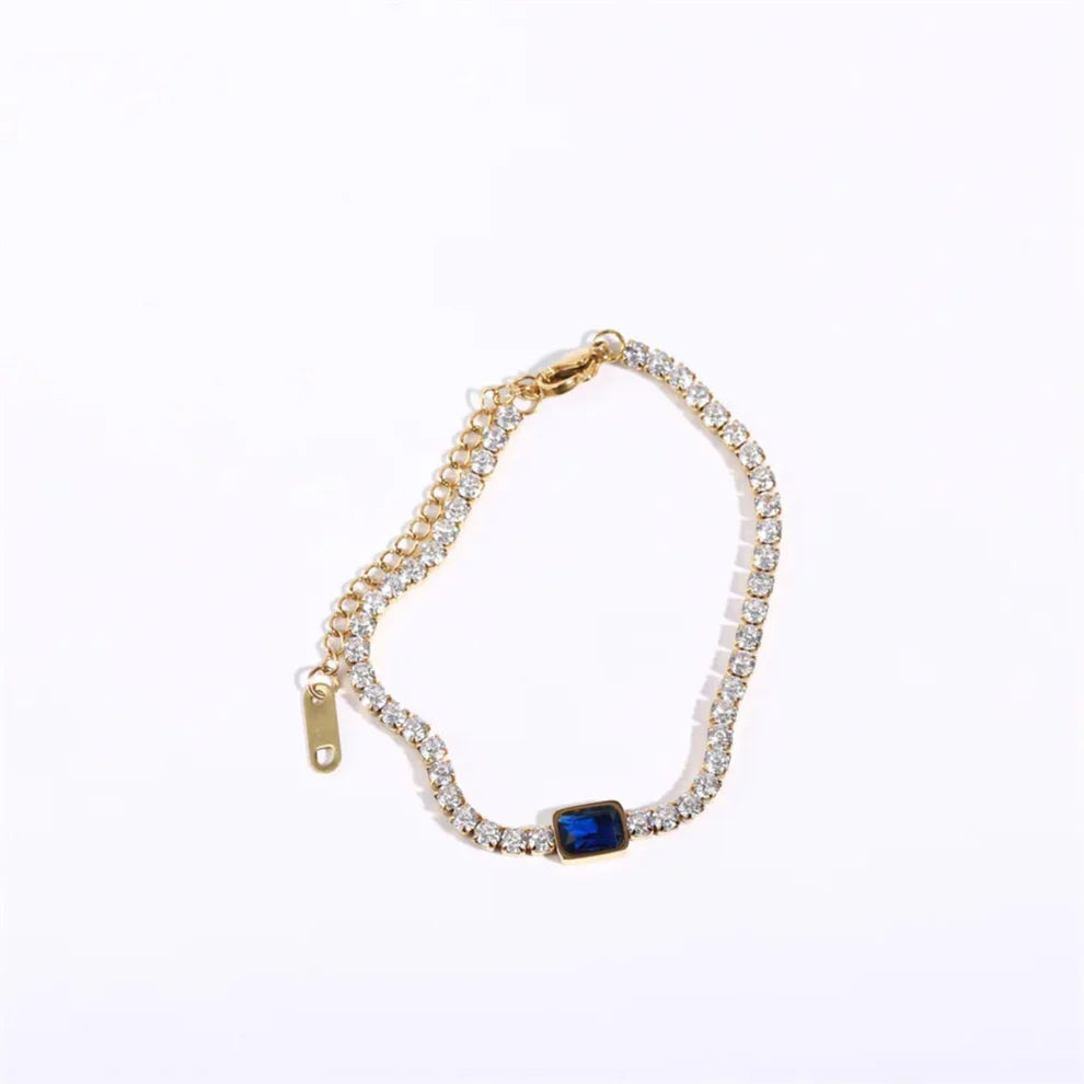 Sleek Tennis Bracelet
