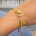 Floral Charms Bracelet