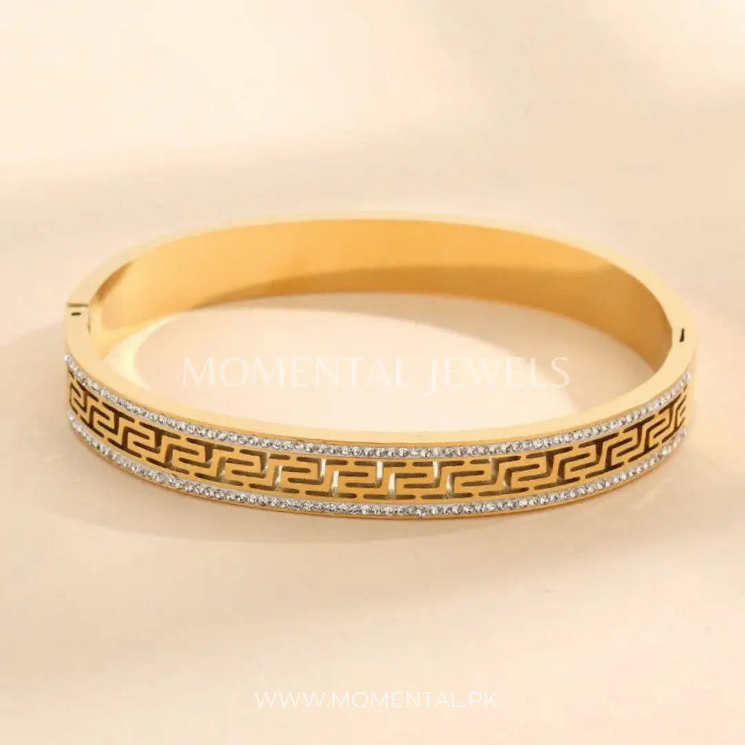 Golden Carve Cuff