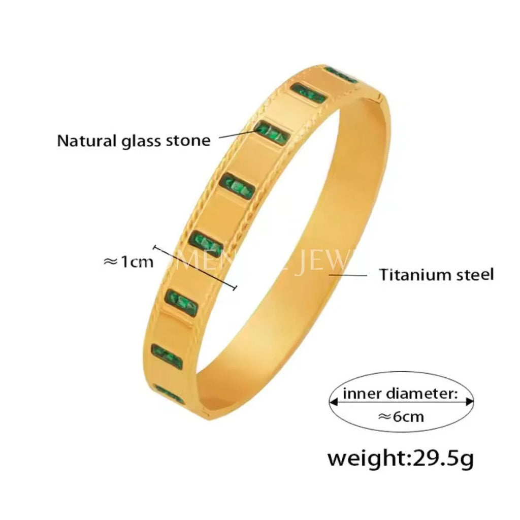 Green & Gold Handcuff