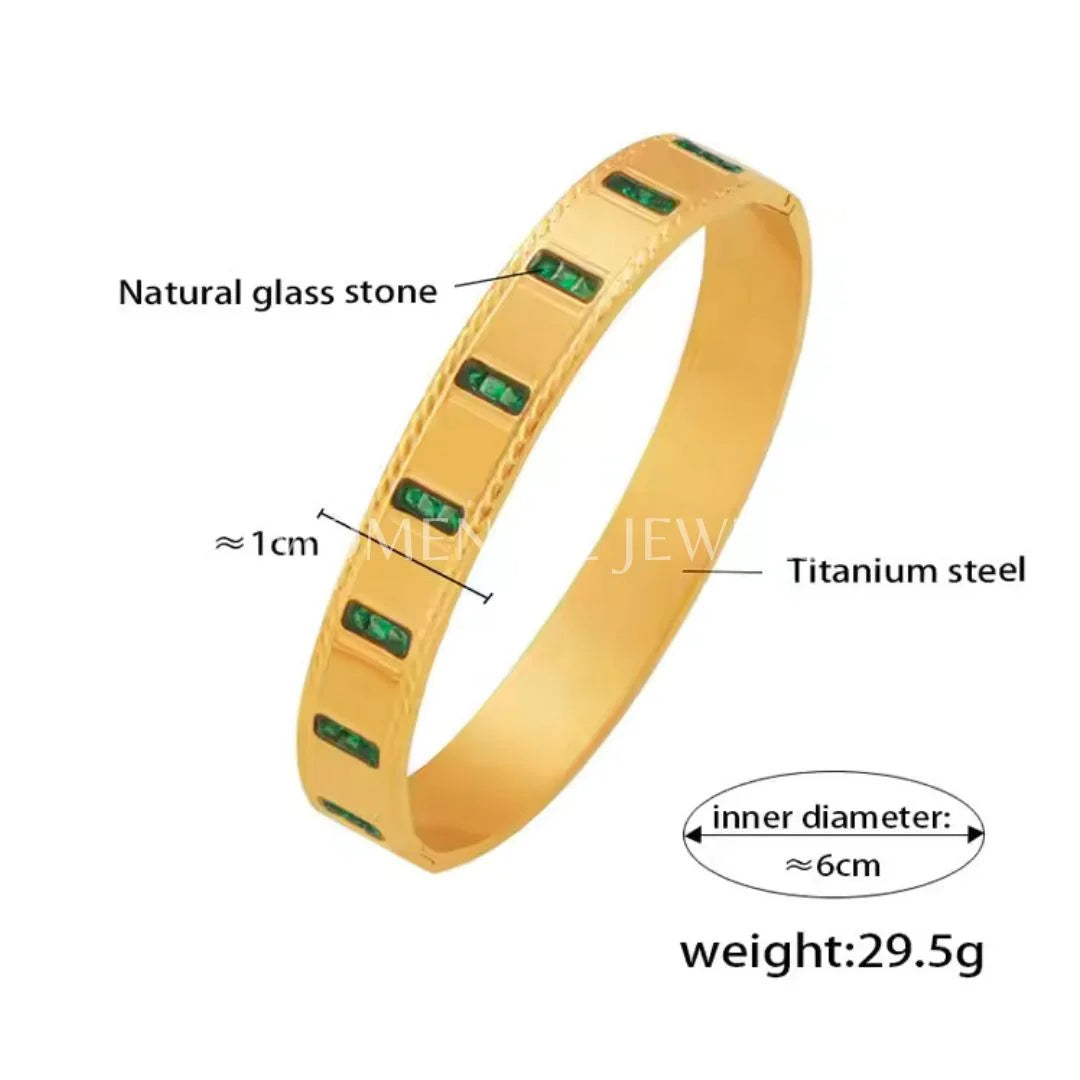 Green & Gold Handcuff