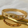 Luxury Clover Cuff