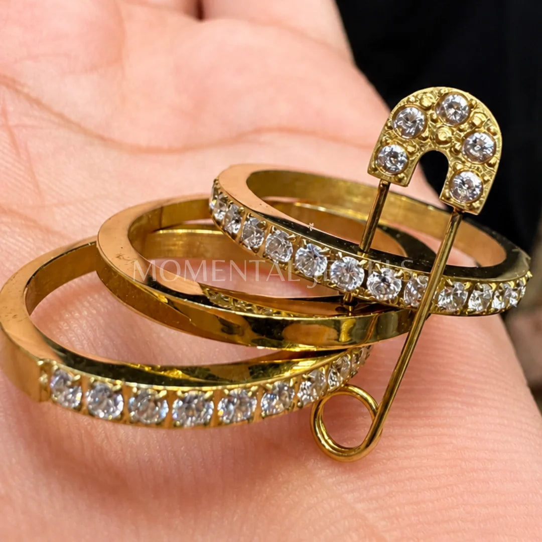 Safety Pin Ring