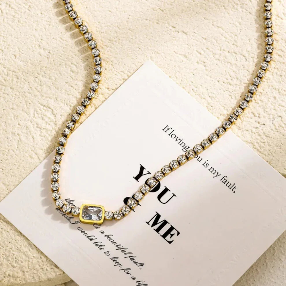 Sleek Tennis Bracelet