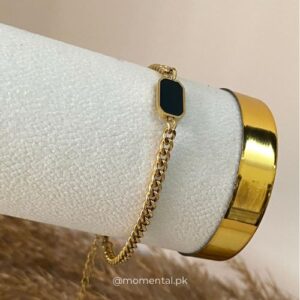 Solid Black Bracelet