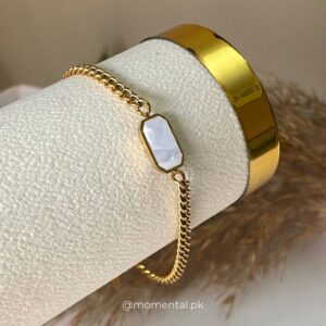 Solid White Bracelet