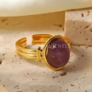 Purple Stone Ring