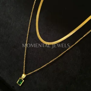 Emerald Double Layered