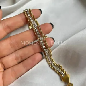 Double Cross Bracelet